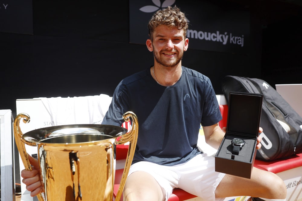 Vítěz turnajem se stal švýcarský tenista Jerome Kym.